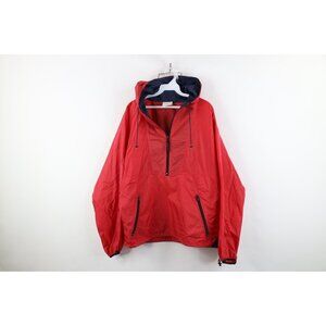 Vintage 90s Helly Hansen Mens Small Ripstop Waterproof Anorak Windbreaker Jacket